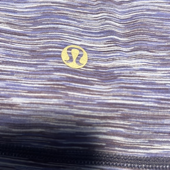 Lululemon Blue & Purple Heathered Support Tank - Picture 5 of 8